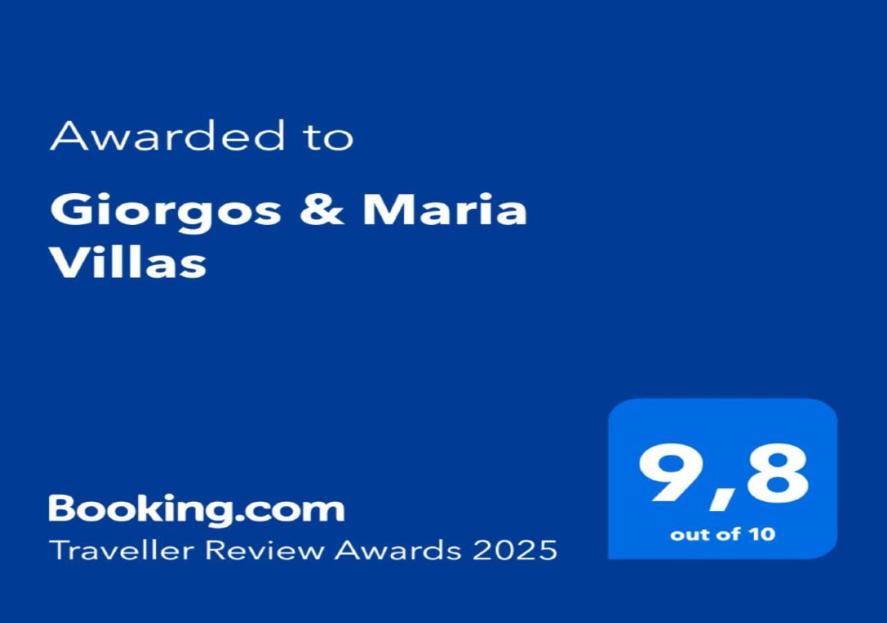 Giorgos & Maria Villas Ágios Matthaíos Eksteriør bilde